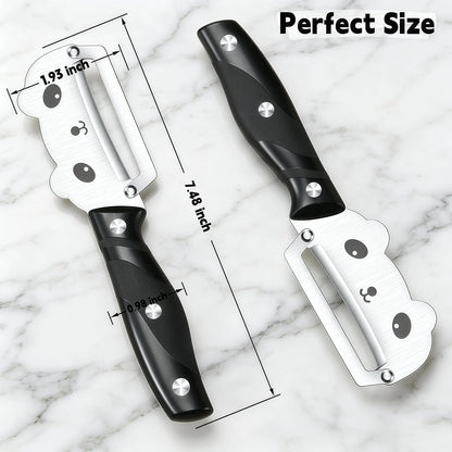 Corn Peeler & Cob Stripper, Stainless Blade for Corn on the Cob | Effortless cob stripping, rust-resistant build, no messy splatter, for fresh & cooked corn, clean kernels, easy to clean