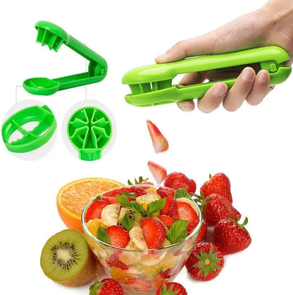 Grape Cutter Grape Tomato Slicer with Ergonomic Long Handle Handheld Strawberry Cutter Quarter Slicer Tools for Grapes Cherry Tomatoes On The Vine Strawberries Veggies Fruit Salad