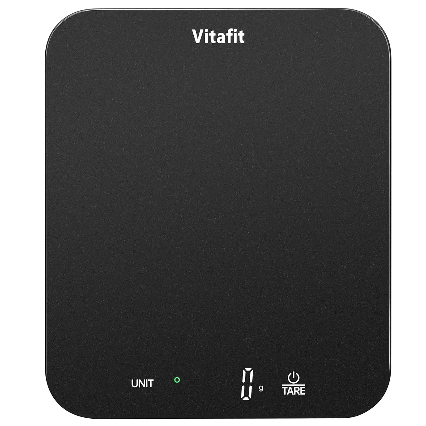 33lb/15kg Digital Food Scale in High Precision 0.1oz/1g, Our Own Kitchen Scale Professional Factory Since 2001, Kitchen Essentials for Cooking & Baking, LED, 3 AAA Battery, Spray Silver Black