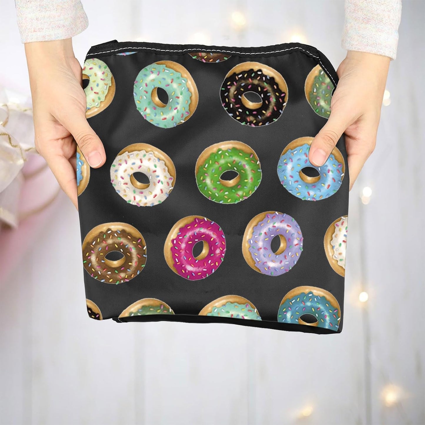Sweet Donut Lover Gift Just A Girl Who Loves Donuts Bread Apron With Pockets Baking Themed Gift Pastry Maker Apron