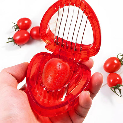 Stainless Steel Strawberry Corer Slicer Huller Tool Cutter Kitchen Gadgets
