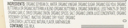 Original Ranch Organic Salad Dressing & Topping, Gluten Free - 16 Ounce Bottle (Package May Vary)