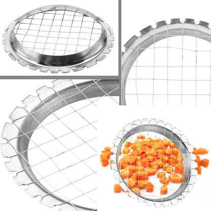 Egg Chopper Stainless Steel Egg Slicer Fruit Cube Cutter Salads Cutters Tomato Cutter Potato Cutter as pictures