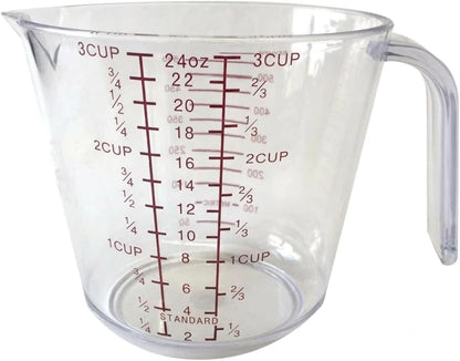 Measuring Cup, 8 oz Metal Measuring Cup with Handle and Pour Lip for liquid with Easy-Read Markings for Cooking and Baking, Kitchen Essential Aluminium