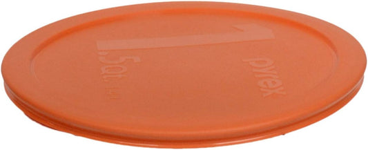 323-PC Orange & 322-PC Blue Mixing Bowl Lids (2-Pack) - Made in USA | Fits 323 1.5-Quart And 322 1-Quart Glass Mixing Bowls | BPA-Free Plastic | Top-Rack Dishwasher Safe | Freezer Safe