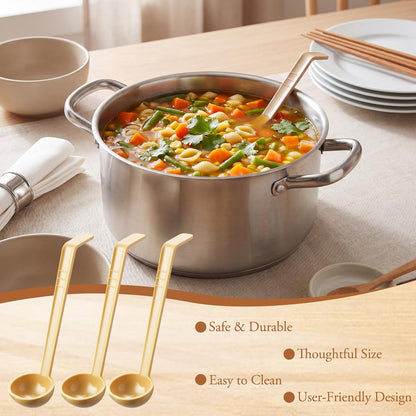 20 Pcs 1 oz Plastic Small Ladles with 7 Inches Long Handle, Mini Ladle for Serving Salsa Sauce Dressing Punch Bowl Sauces and Toppings (Clear)