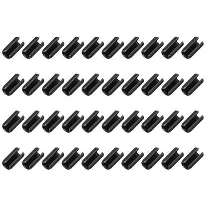 25Pcs Slotted Split Roll Pins 1/2 Inch(12mm) Dia. 1-2/5 Inch(35mm) Length 65Mn Steel Spring Tension Expansion Dowels for Secure Fastening, Black - Colors A