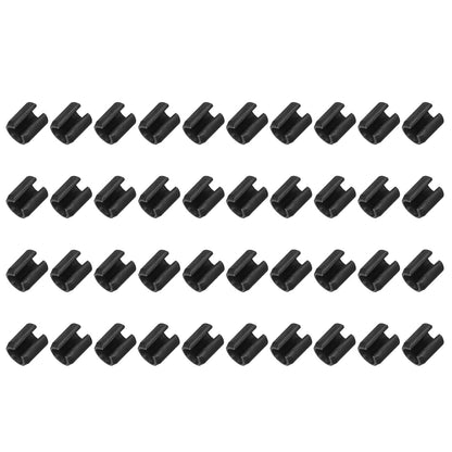 25Pcs Slotted Split Roll Pins 1/2 Inch(12mm) Dia. 1-2/5 Inch(35mm) Length 65Mn Steel Spring Tension Expansion Dowels for Secure Fastening, Black - Colors A