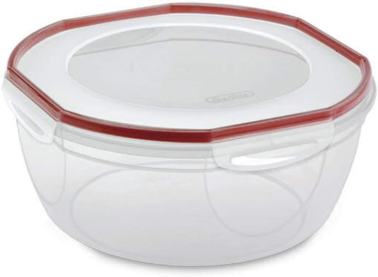 Plastic Bowl, 1 Count, Clear