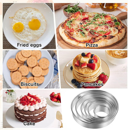 Circle Cookie Cutter, 6 Inch Round Cookie Mold