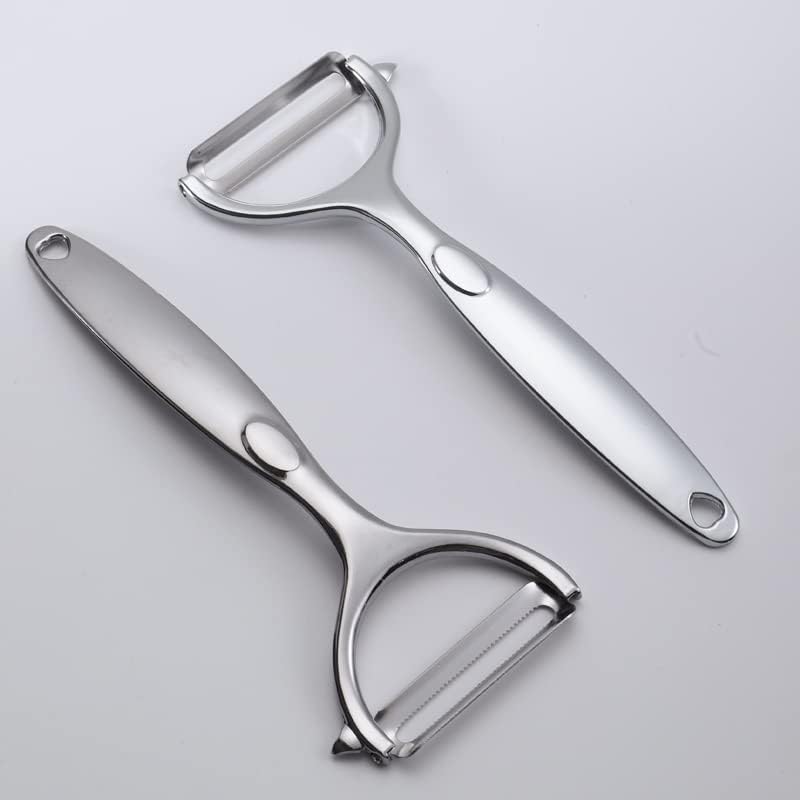 Premium Peeler Set - Vegetable,Apple Peelers for Kitchen, Fruit, Carrot, Veggie,Potatoes Peeler,Y-Shaped Stainless Steel Peelers,with Ergonomic Non-Slip Handle & Sharp Blade,Good Sturdy (2PCS)