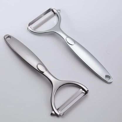 Premium Peeler Set - Vegetable,Apple Peelers for Kitchen, Fruit, Carrot, Veggie,Potatoes Peeler,Y-Shaped Stainless Steel Peelers,with Ergonomic Non-Slip Handle & Sharp Blade,Good Sturdy (2PCS)