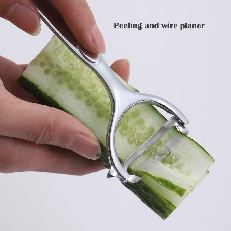 Premium Peeler Set - Vegetable,Apple Peelers for Kitchen, Fruit, Carrot, Veggie,Potatoes Peeler,Y-Shaped Stainless Steel Peelers,with Ergonomic Non-Slip Handle & Sharp Blade,Good Sturdy (2PCS)