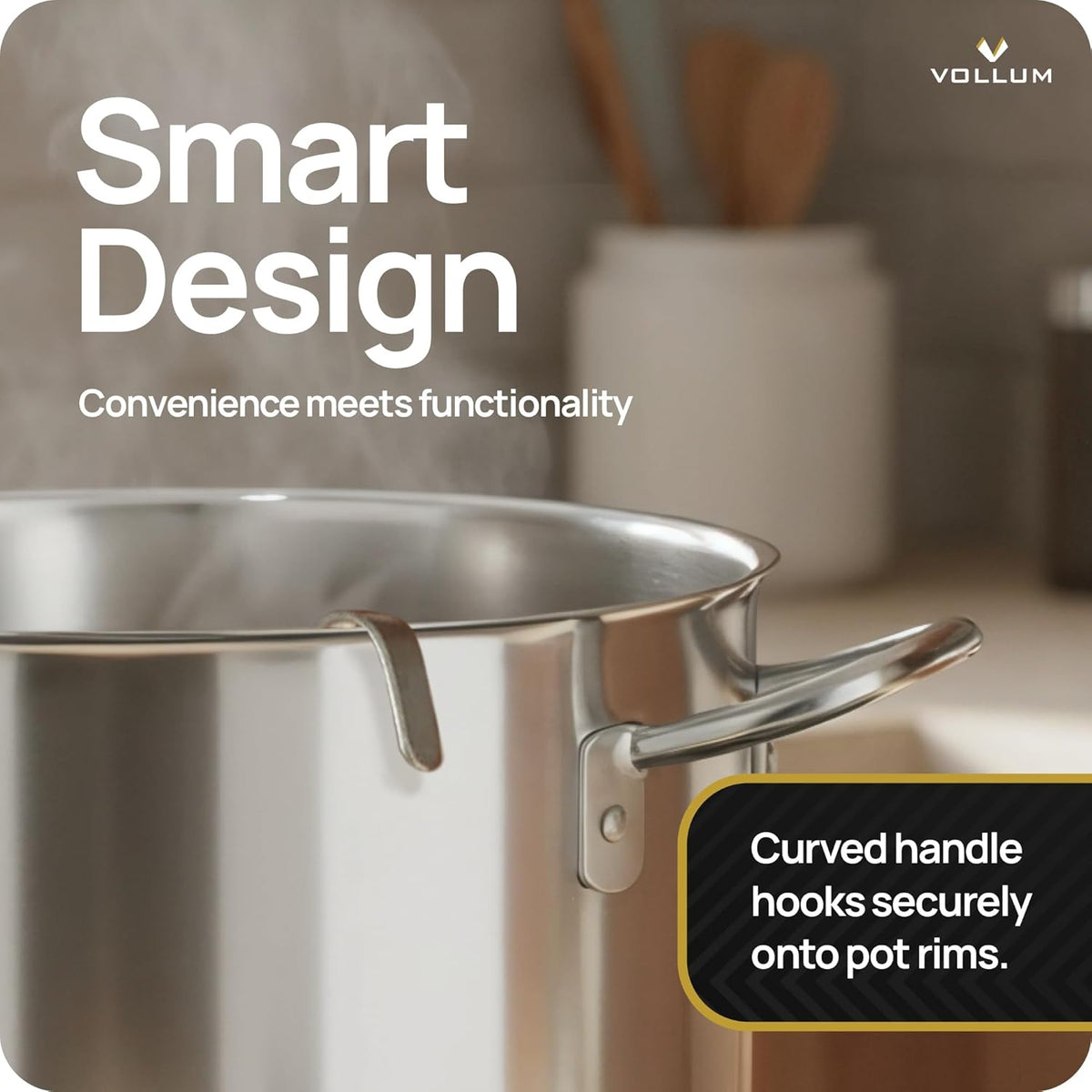 Stainless Steel Ladle Heavy Duty Commercial 8 Oz | One-piece construction with a 3.9-inch bowl diameter and 15.1-inch handle for professional kitchen durability.