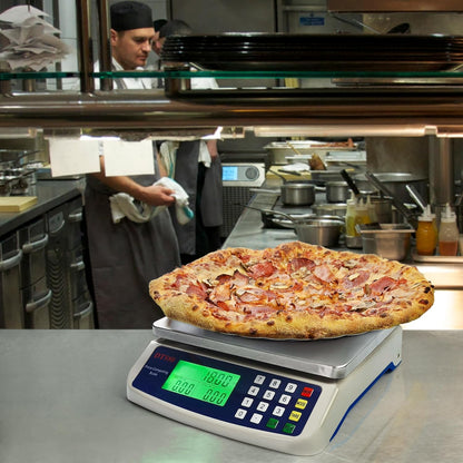 Commercial Weight-Price Scale 40kg/1g Market Balance with Counting Function