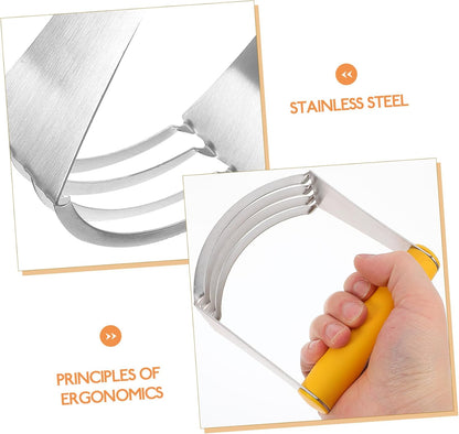 Stainless Steel Pastry Dough Blender Cutter for Butter and Flour