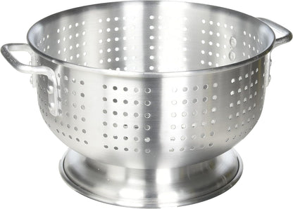 Aluminum Colander with Base, 8-Quart, Medium