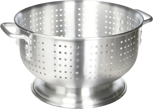 Aluminum Colander with Base, 8-Quart, Medium