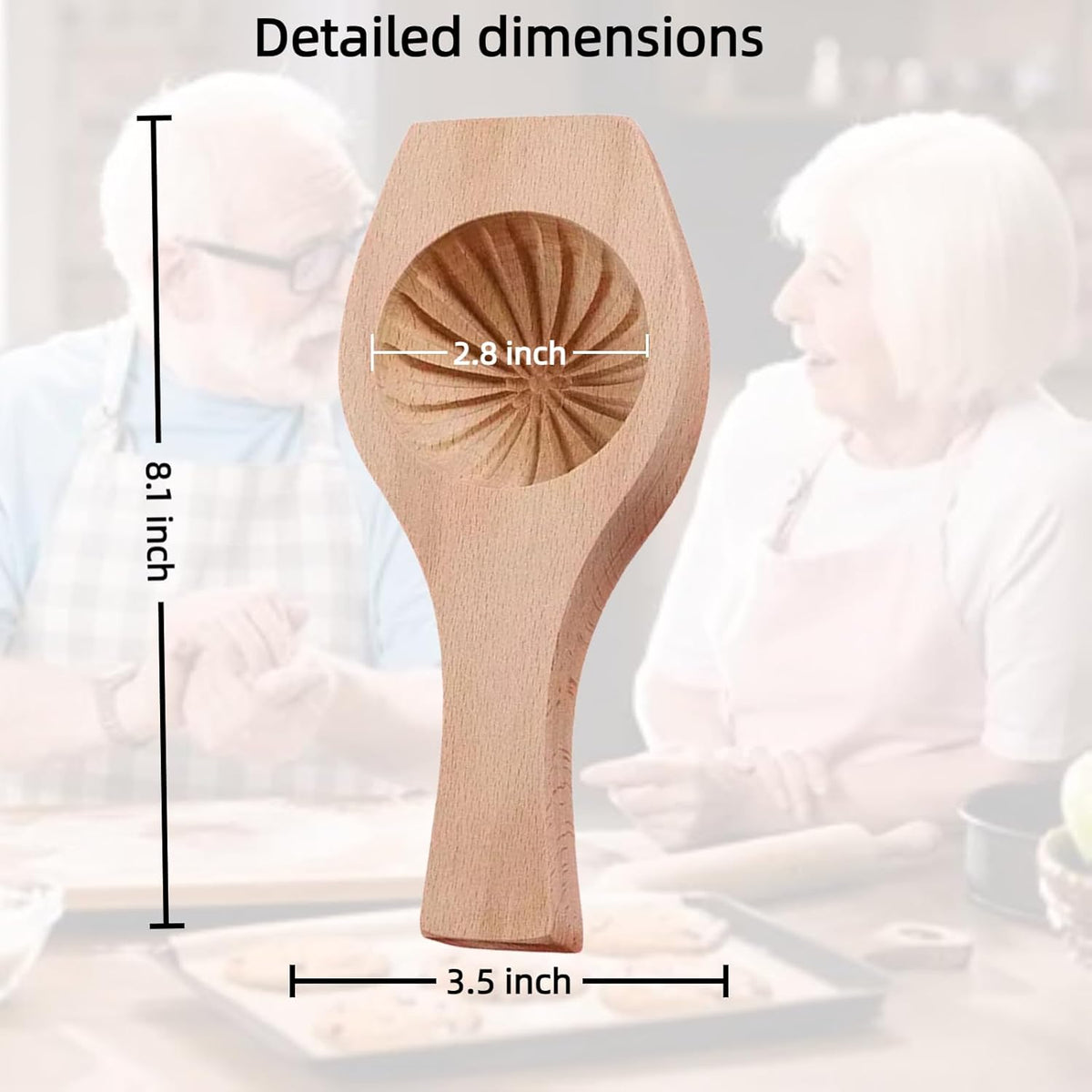 Wooden Bao Bun Maker,Baozi Maker Machine,Wooden Steam Bun Mold,This Kitchen Appliances And Gadgets Is the Best Gift for Asian Food Enthusiasts And Dumpling Maker (Steamed Bun A)