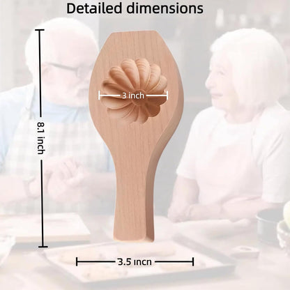 Wooden Bao Bun Maker,Baozi Maker Machine,Wooden Steam Bun Mold,This Kitchen Appliances And Gadgets Is the Best Gift for Asian Food Enthusiasts And Dumpling Maker (Steamed Bun A)