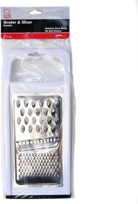 Select Stainless Steel Grater, 5 x 11 inch 1 piece, White