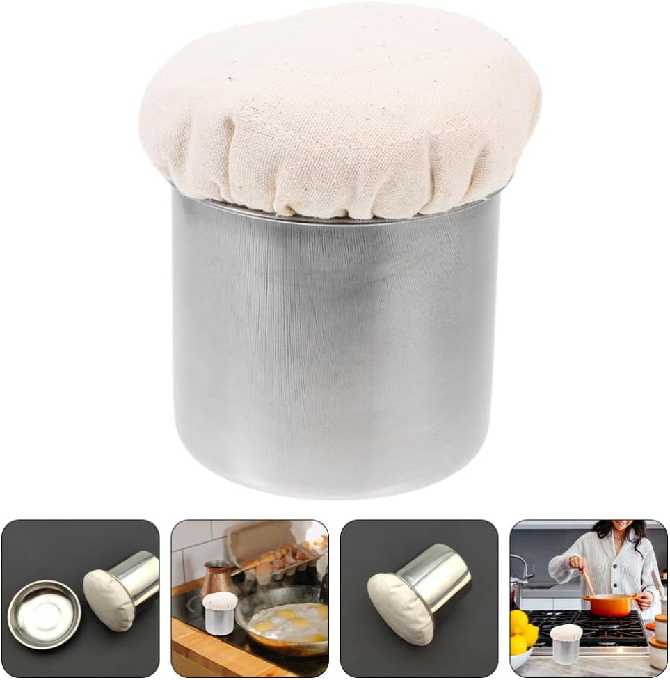 Pancake Grease Brush, Oil Brush for Cooking, BBQ Grill Oil Applicator Cooking Accessory Mop Tools Wiper (with Tray) Crepe Spreader Basting Sauce Pancakes Tools