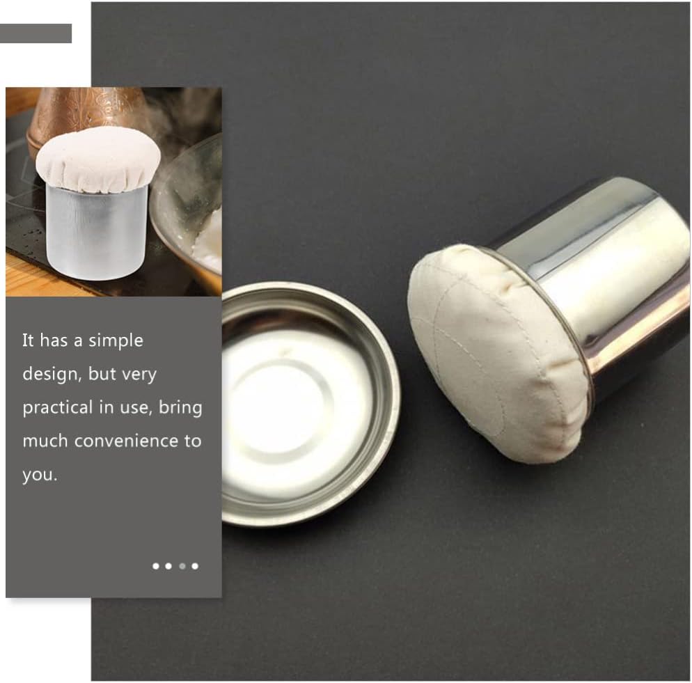 Pancake Grease Brush, Oil Brush for Cooking, BBQ Grill Oil Applicator Cooking Accessory Mop Tools Wiper (with Tray) Crepe Spreader Basting Sauce Pancakes Tools