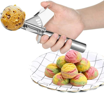 Ice Cream Scoop with Trigger, Small Size Cookie Scoop for Baking-1.5 Tbsp