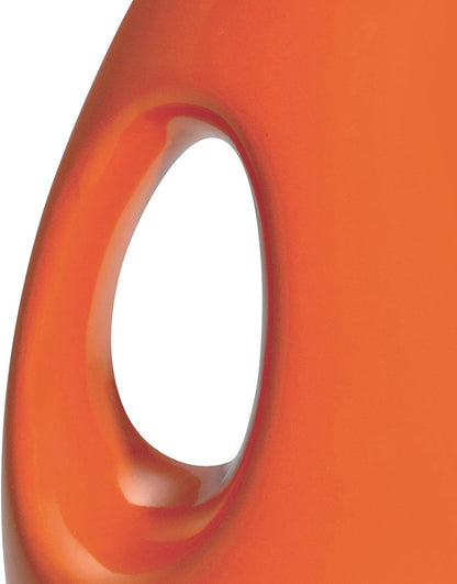 Rachael Ray Ceramic Olive Oil Dispenser Bottle for EVOO Oil and Vinegar, 24-Ounce, Agave Blue