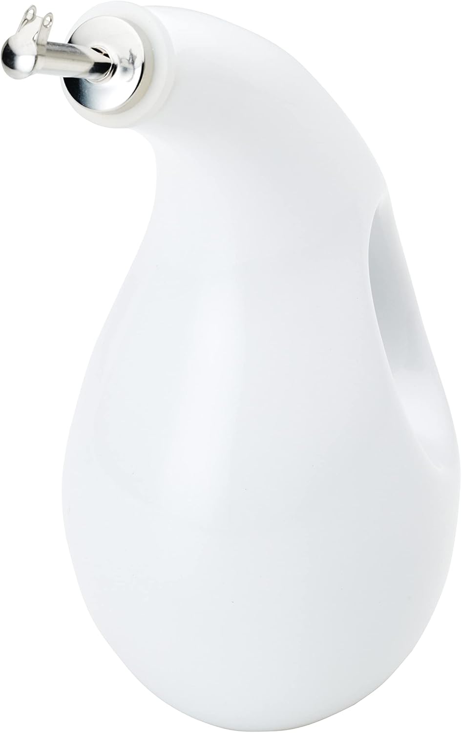 Rachael Ray Ceramic Olive Oil Dispenser Bottle for EVOO Oil and Vinegar, 24-Ounce, Agave Blue