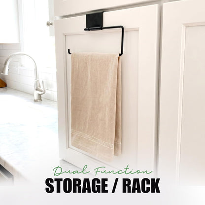 6 Pot Lid Organizer for Cabinet Door or Pantry Wall - Closet Door Pots and Pans Lids Holder - Glass or Metal Pan Covers Cabinet Organizer Kitchen Storage - White 6 Tier Lid Rack