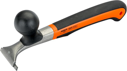 BAH665 Ergo Carbide Blade Scraper with 2-1/2" Blade, Heavy-Duty Hand Tool for Paint, Rust, & Adhesive Removal on All Surfaces, with Ergonomic Handle & Extra-Wide Blade for High-Strength Scraping