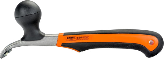 BAH665 Ergo Carbide Blade Scraper with 2-1/2" Blade, Heavy-Duty Hand Tool for Paint, Rust, & Adhesive Removal on All Surfaces, with Ergonomic Handle & Extra-Wide Blade for High-Strength Scraping