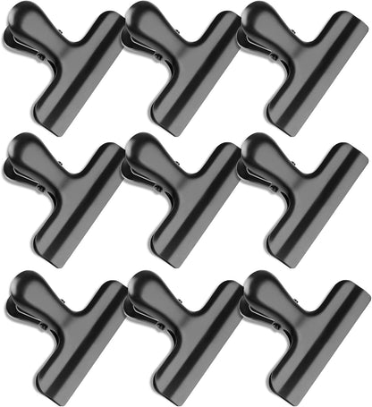 6 Pack Bag Clips, Stainless Steel Chip, Chip Clips Food Clip, Heavy Duty Air Tight Seal Kitchen Clip Snack Food Bag Clamp