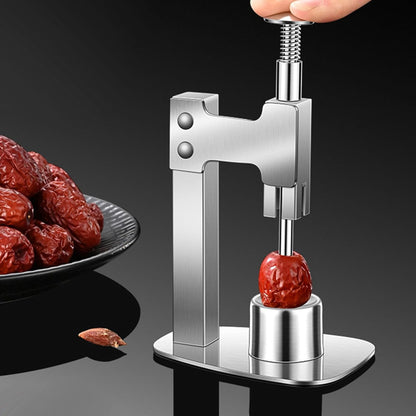 304 Stainless Steel Cherry Pitter Tool Pit Remover,Olive Pitter Tool,Portable Cherry Seed Remover,Fruit Cores Remover,Cherry Picker Tool,Kitchen Gadgets For Red Dates,Hawthorn,Grape,Jujube