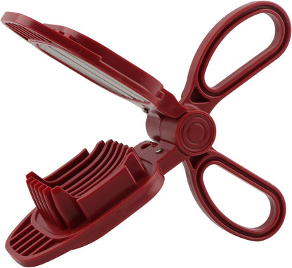 Egg Slicer for Hard‑Boiled Eggs, Scissor‑Style Multi‑Purpose Fruit Slicer