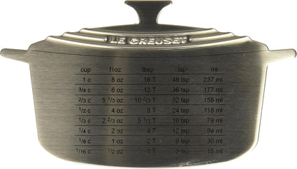 Stainless Steel Measure Magnet, 6 1/2" x 3 3/4"