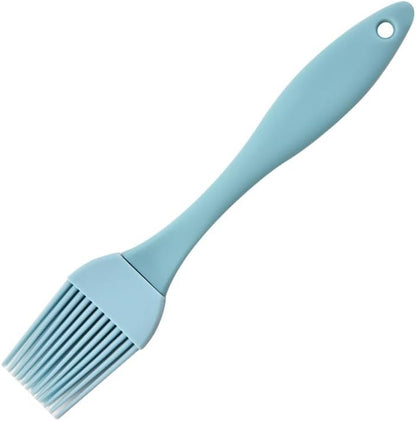 Silicone Oil Brush 4PCS Household Pouring Pastry Brush with Removable Head for Kitchen Cooking Baking Grilling Sauce Butter Marinade Blue Gray Pink Apricot