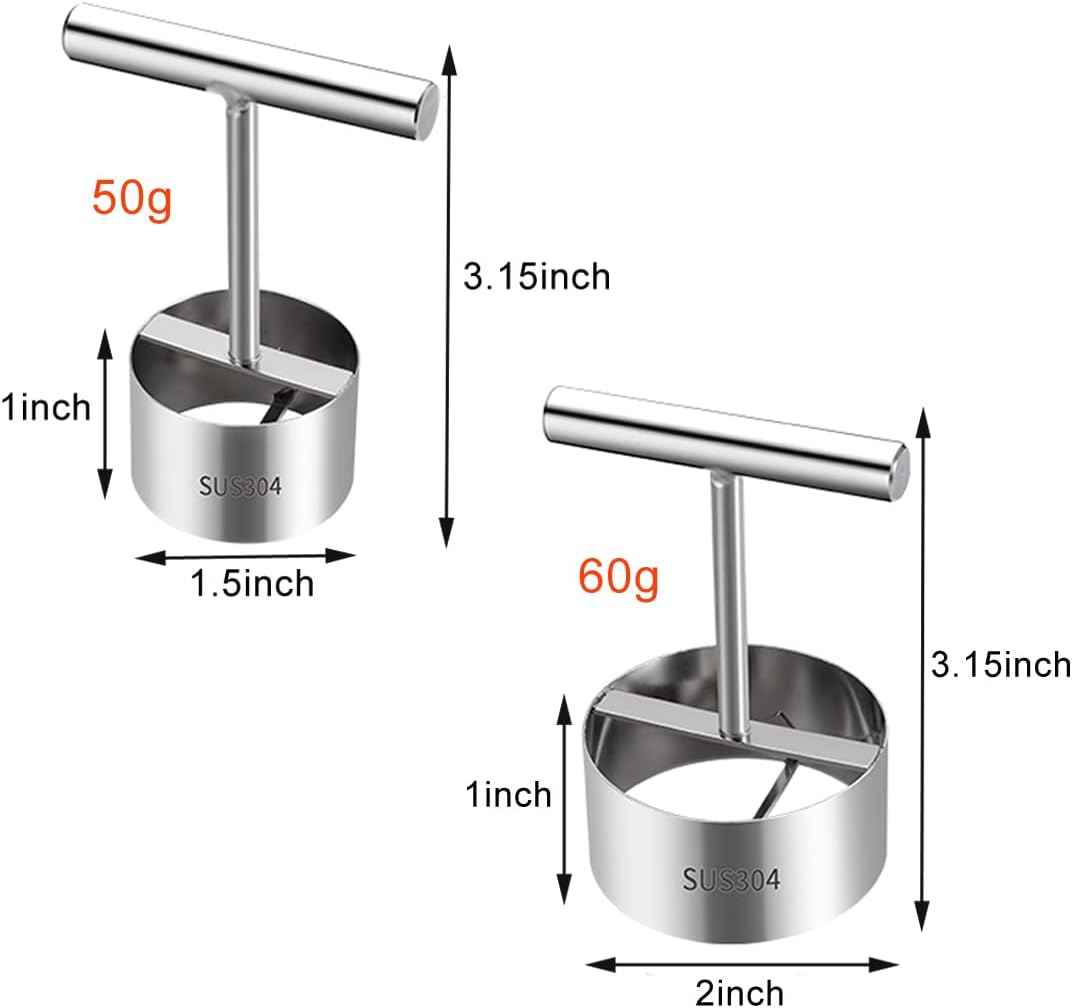 2PCS New Stainless Steel Vegetable Drill Fruit Corer Remover Veggie Corers With 2 Sizes for Coring and Hollowing Out Zucchini, Potatoes, Carrot, Apple, Eggplants, Tomatoes, Bell Peppers, Easy to Use