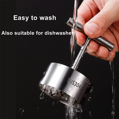 2PCS New Stainless Steel Vegetable Drill Fruit Corer Remover Veggie Corers With 2 Sizes for Coring and Hollowing Out Zucchini, Potatoes, Carrot, Apple, Eggplants, Tomatoes, Bell Peppers, Easy to Use