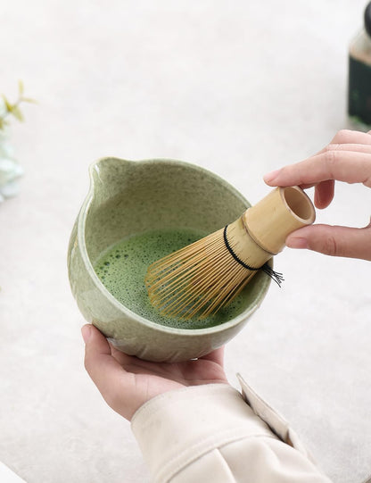 Matcha Set - Match Bowl and Whisk, 15 OZ Matcha Whisk Set