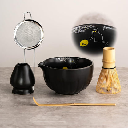 Matcha Set - Match Bowl and Whisk, 15 OZ Matcha Whisk Set