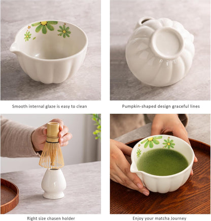 Matcha Set - Match Bowl and Whisk, 15 OZ Matcha Whisk Set