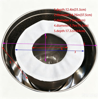 5KG Commercial Salad Spinner Adjustable Speed Stainless Steel Salad Dryer Vegetable Water Thrower Dehydrator for Hotels Restaurants Food Processing Plants 220V