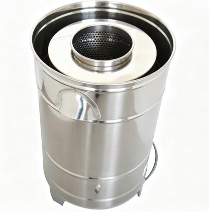 5KG Commercial Salad Spinner Adjustable Speed Stainless Steel Salad Dryer Vegetable Water Thrower Dehydrator for Hotels Restaurants Food Processing Plants 220V