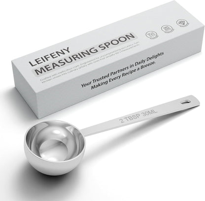 1PCS 2TBSP(30ML) 18/8 Stainless Steel Measuring Spoon