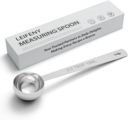 1PCS 2TBSP(30ML) 18/8 Stainless Steel Measuring Spoon