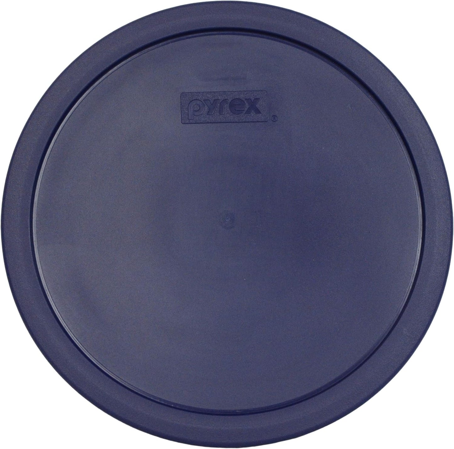 7403-PC (10-Cup) Blue Sculpted Mixing Bowl Lid (2-Pack) - Made in USA | BPA-Free Plastic | Food Storage Replacement Cover | Fits 7403 Glass Bowl | Top-Rack Dishwasher Safe | Round Design