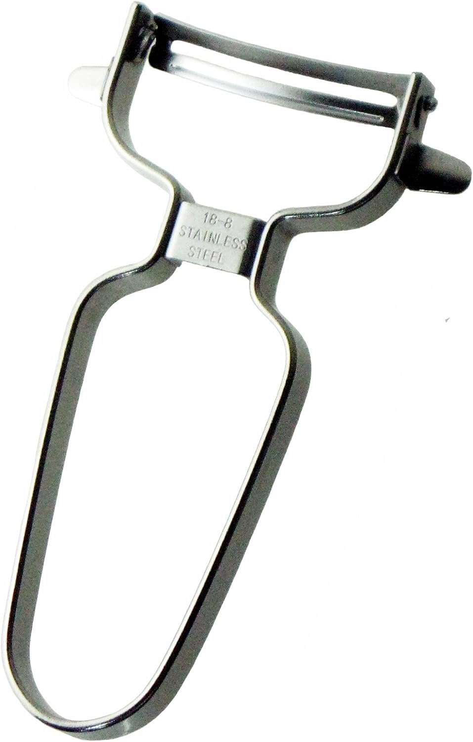Tsubamesanjo Peeler, Fits Vegetable Rounds, Curved Peeler, 18-8 Stainless Steel, Dishwasher Safe, Made in Japan