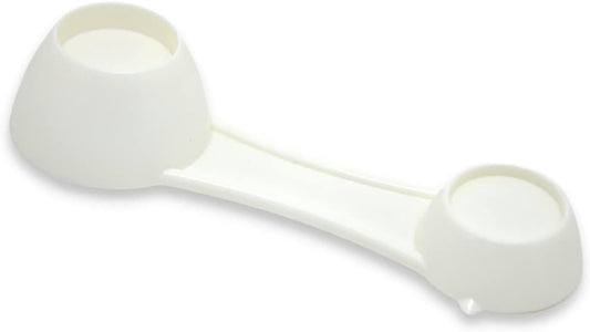 All in One Measuring Spoon for Dry & Liquid Ingredients for Preparing, Baking, Cooking - 4-in-One Kitchen Utensil has 1 Tablespoon, 1 Teaspoon, ½ Teaspoon, ¼ Teaspoon